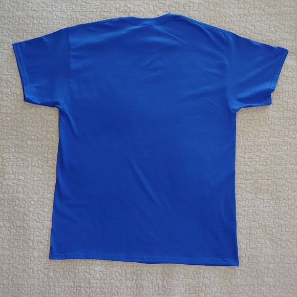 NWT Not Slim, Kinda Shady Graphic Tee, Various Sizes, Royal Blue - Picture 4 of 4